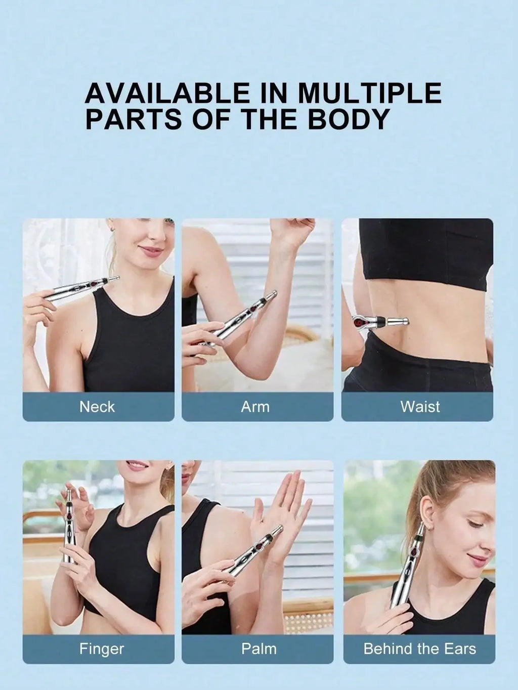 Sciatica Electronic Acupuncture Pen Acupuncture Point Acupuncture Point Pen Energy Meridian Pen Acupuncture Acup Massage Pen