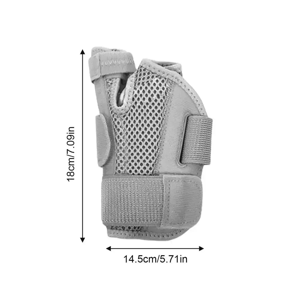 1Pcs Flexible Splint Wrist Thumb Support Brace for Tendonitis Arthritis Breathable Thumb Protector Guard Fits Right & Left Hand
