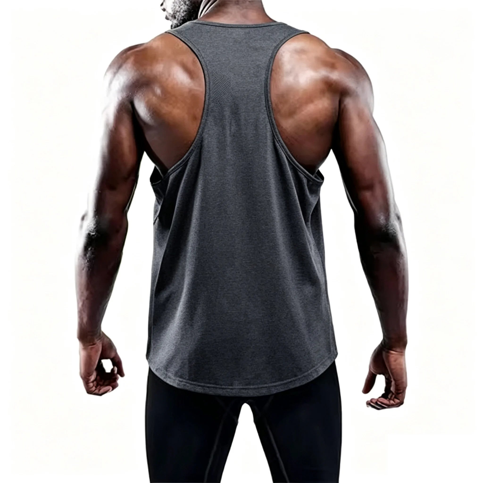 Running Tank Top Men Summer Sport Gym Vest Quick Dry Training Tanktop Workout Singlets Man Fitness Bodybuilding Sleeveless Shirt
