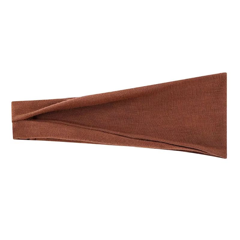 Women Headband Turban Solid Color Elastic Hair Bands Yoga Hairband Fashion Makeup Hair Hoop Vintag Headwrap Hair Accessories