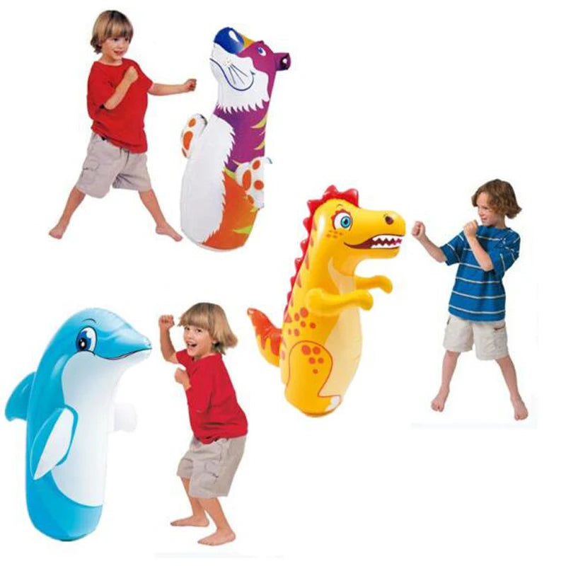 Parent Child Toys Tumbler Boxing Inflatable Punching Bag Boys Games Sport Toys Christmas Birthday Gift for Boys Girls
