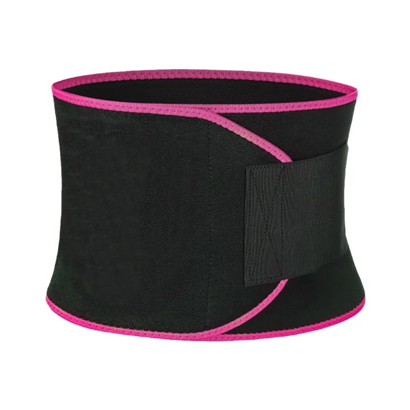Sports Sweat Burst Waist Support Belt Shape Running Durable Waist Abdominal Fat Burning Training Belt Sauna Set Waist Trimmer