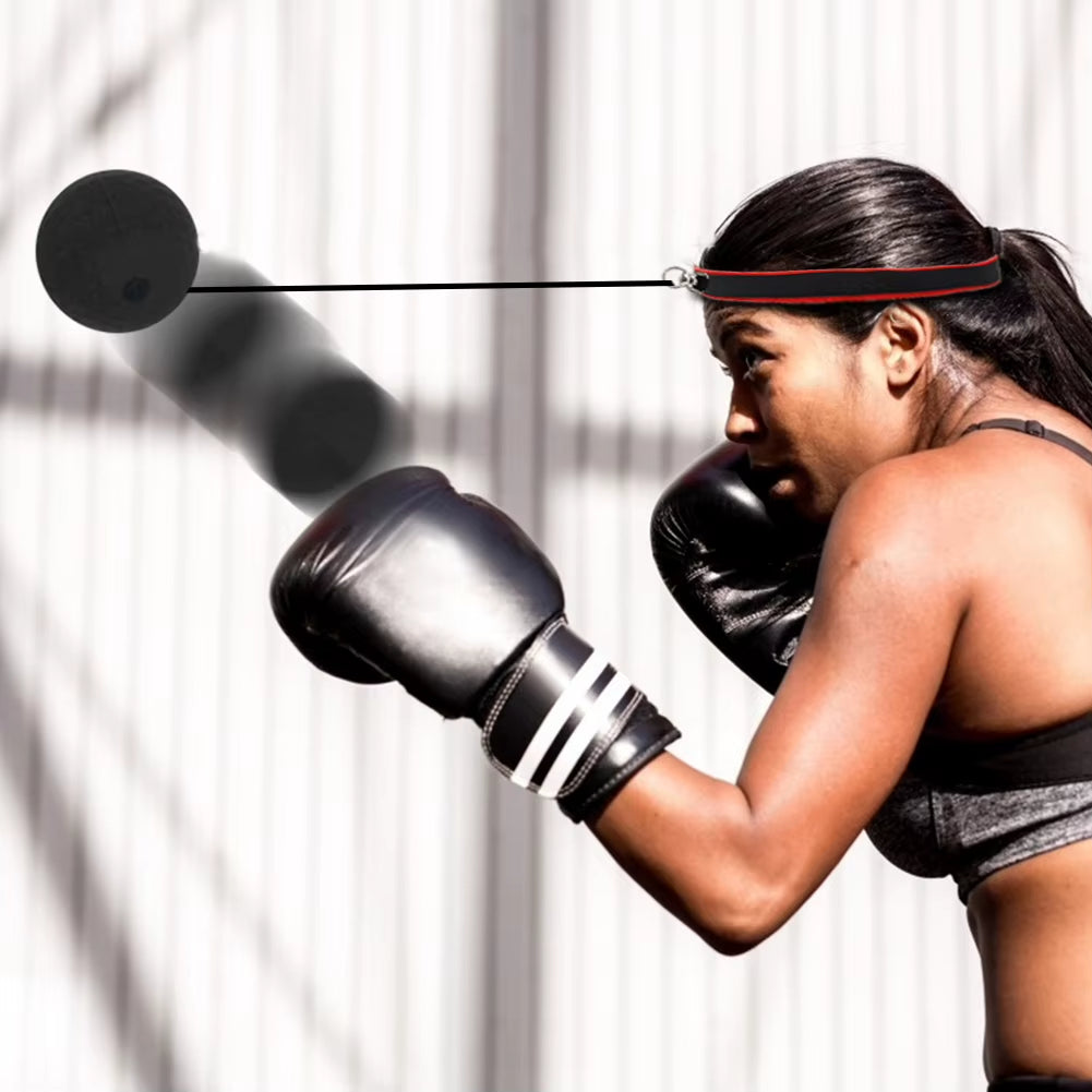 Boxing Training Ball Ultimate Reflex Ball Improve Speed with Adjustable Headband Kids Boxing Equipment Great for Reflex Accuracy