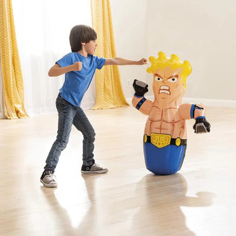 Parent Child Toys Tumbler Boxing Inflatable Punching Bag Boys Games Sport Toys Christmas Birthday Gift for Boys Girls