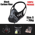 Sports Mask Elevation Running Fitness Pack Style Black High Altitude Training Fit Sports Cycling Mask Mask 2.0 Mask Cloth
