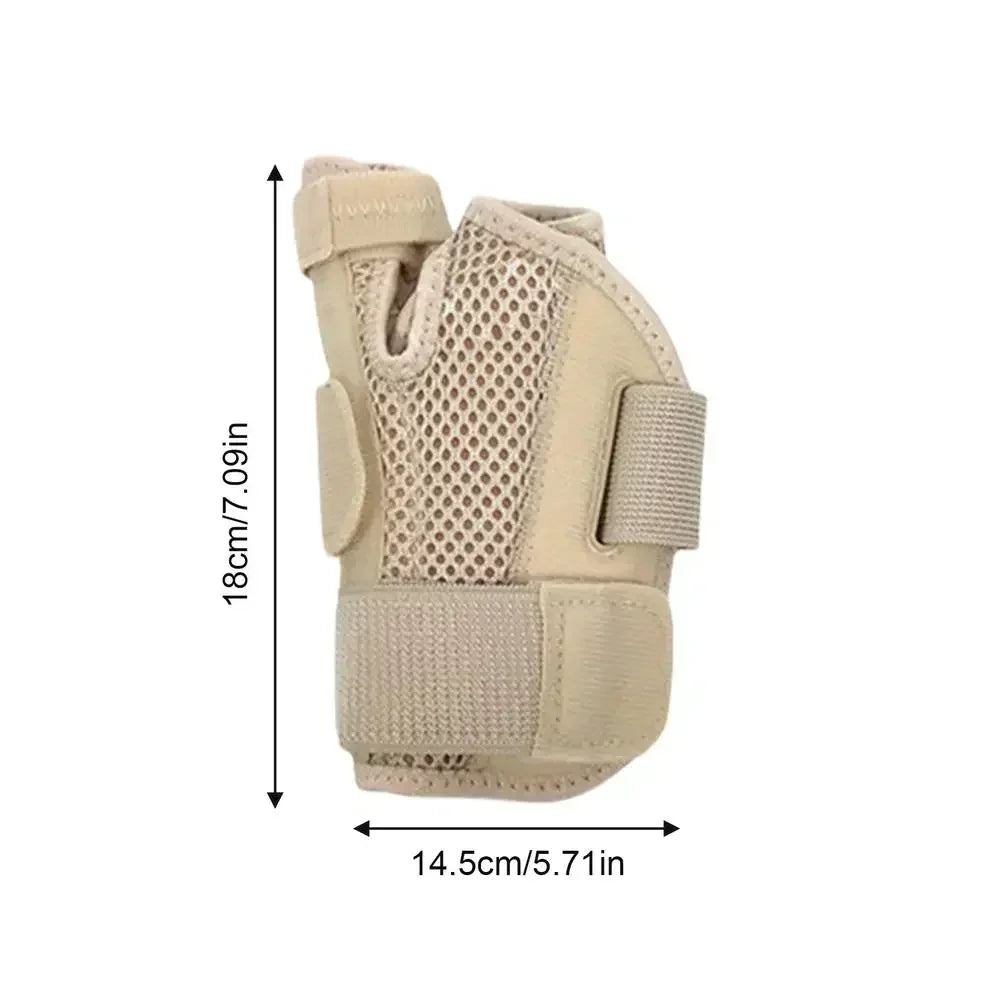 1Pcs Flexible Splint Wrist Thumb Support Brace for Tendonitis Arthritis Breathable Thumb Protector Guard Fits Right & Left Hand