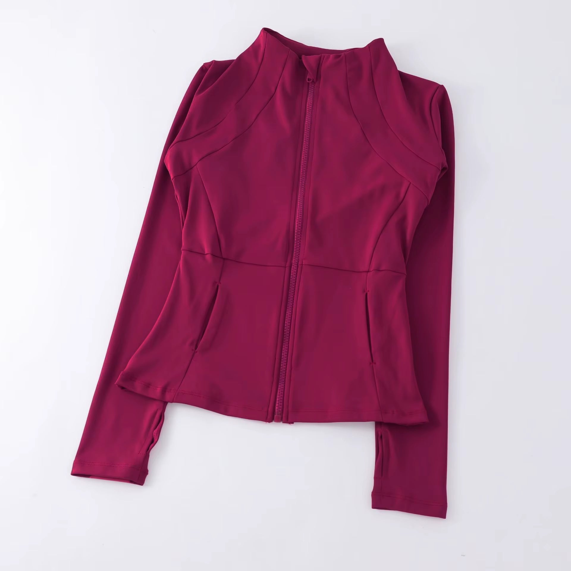 Sports Coat Women'S Shirt Yoga Slim Long Sleeve Fast Running Thin Pilates Fitness Suit Top Clothing