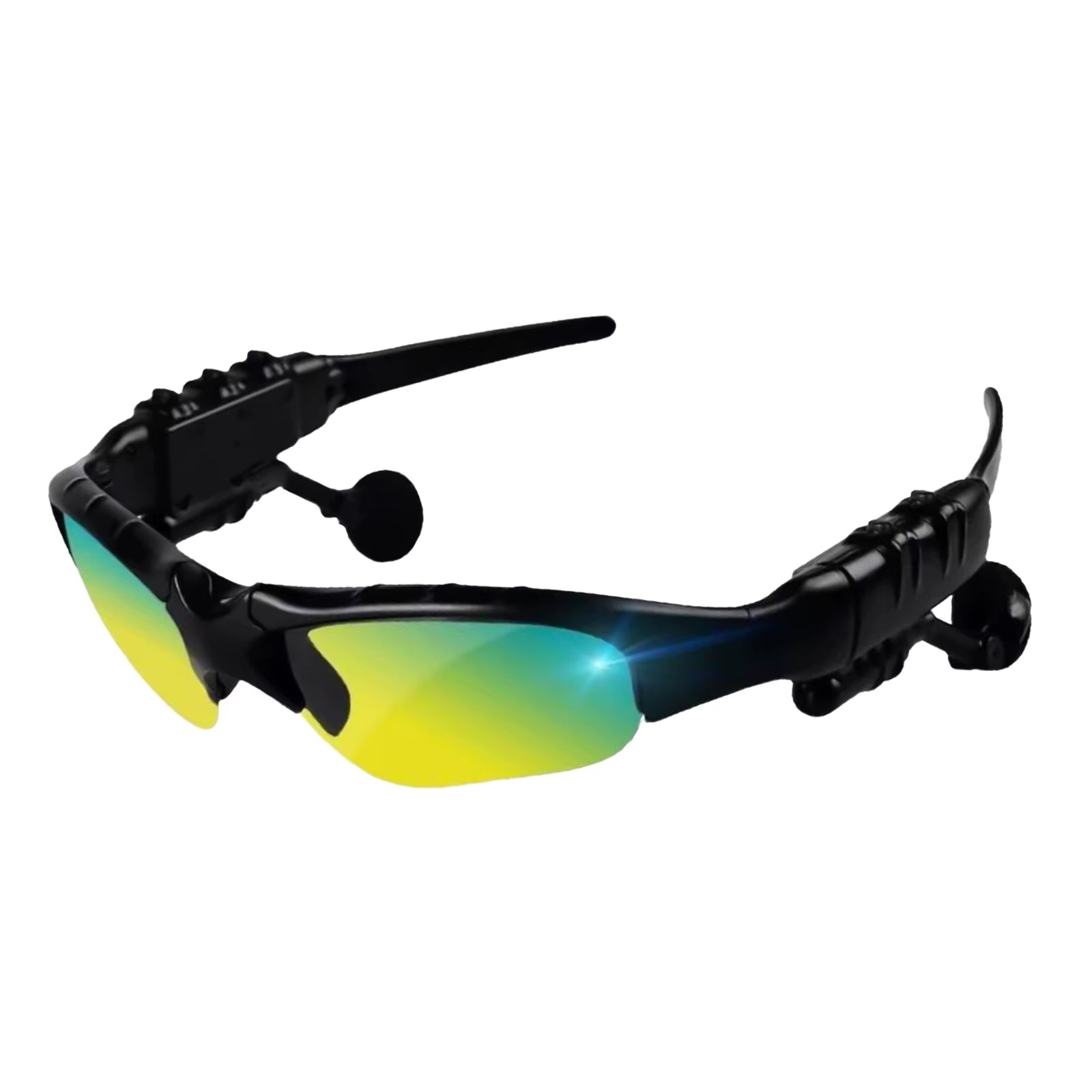 Bluetooth Wireless Polarized Sunglasses Uv-Protection Polarized Lenses Sunglasses Headphones for Meeting Travel Hiking Sports