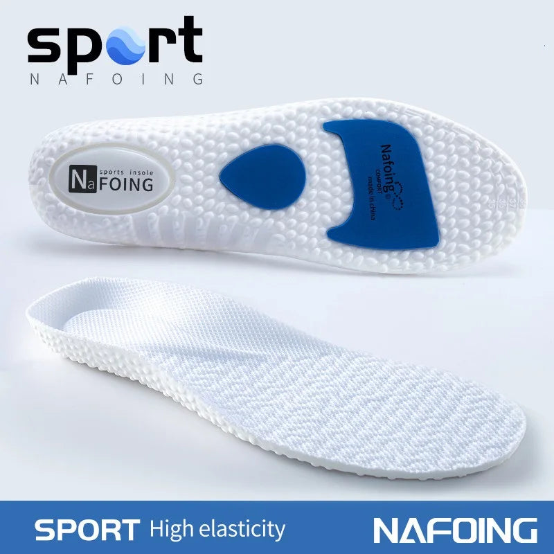 Sport Insoles for Shoes Sole Shock Absorption Deodorant Breathable Cushion Running Insoles for Feet Man Women Massage Care Pads