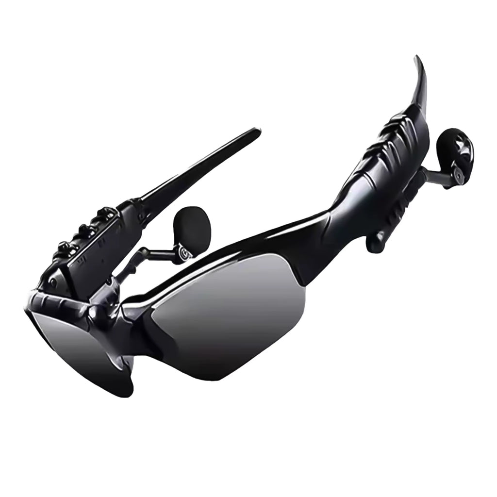 Bluetooth Wireless Polarized Sunglasses Uv-Protection Polarized Lenses Sunglasses Headphones for Meeting Travel Hiking Sports
