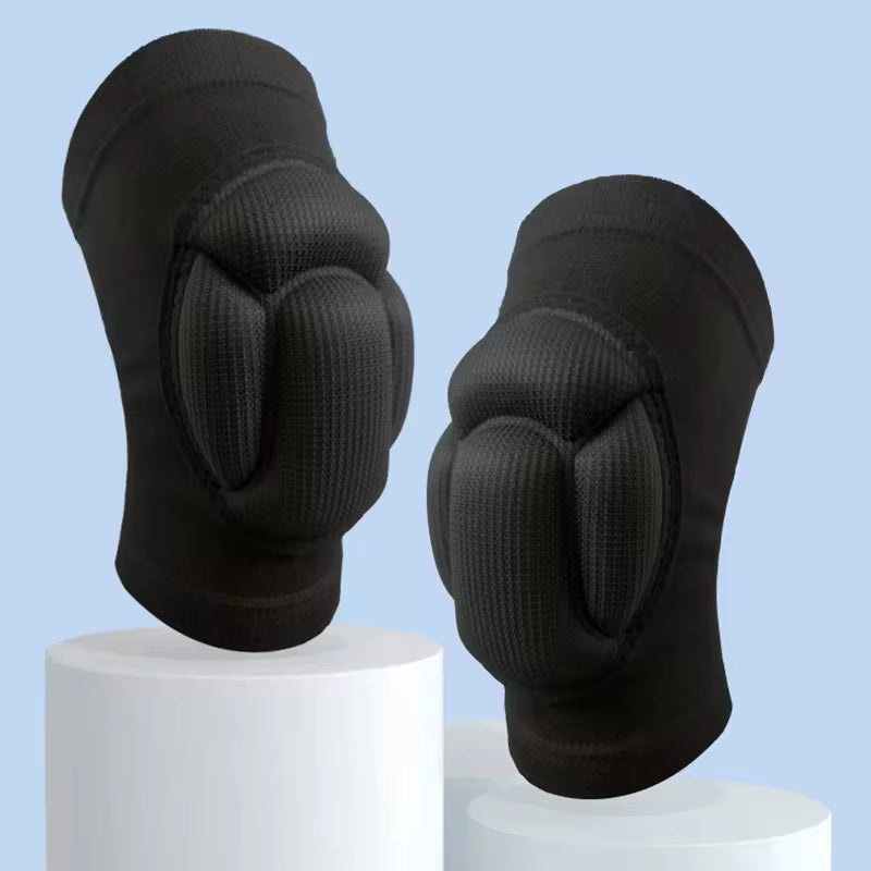 1Pair Thickened Protection Sports Kneepad Gym Support Fitness Gear Gear Basketball Brace Protector Male/Female Non Slip Pads