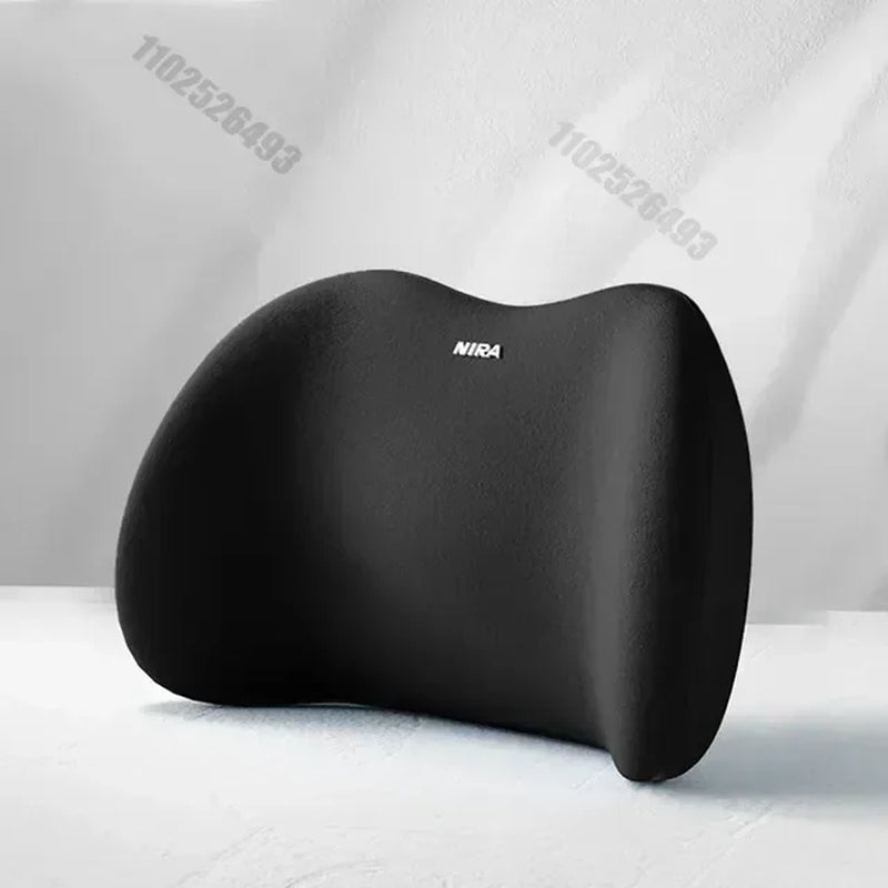 Car Memory Foam Neck Pillow Protection Lumbar Backrest Cushion Lumbar Cushion Car Headrest Cushion