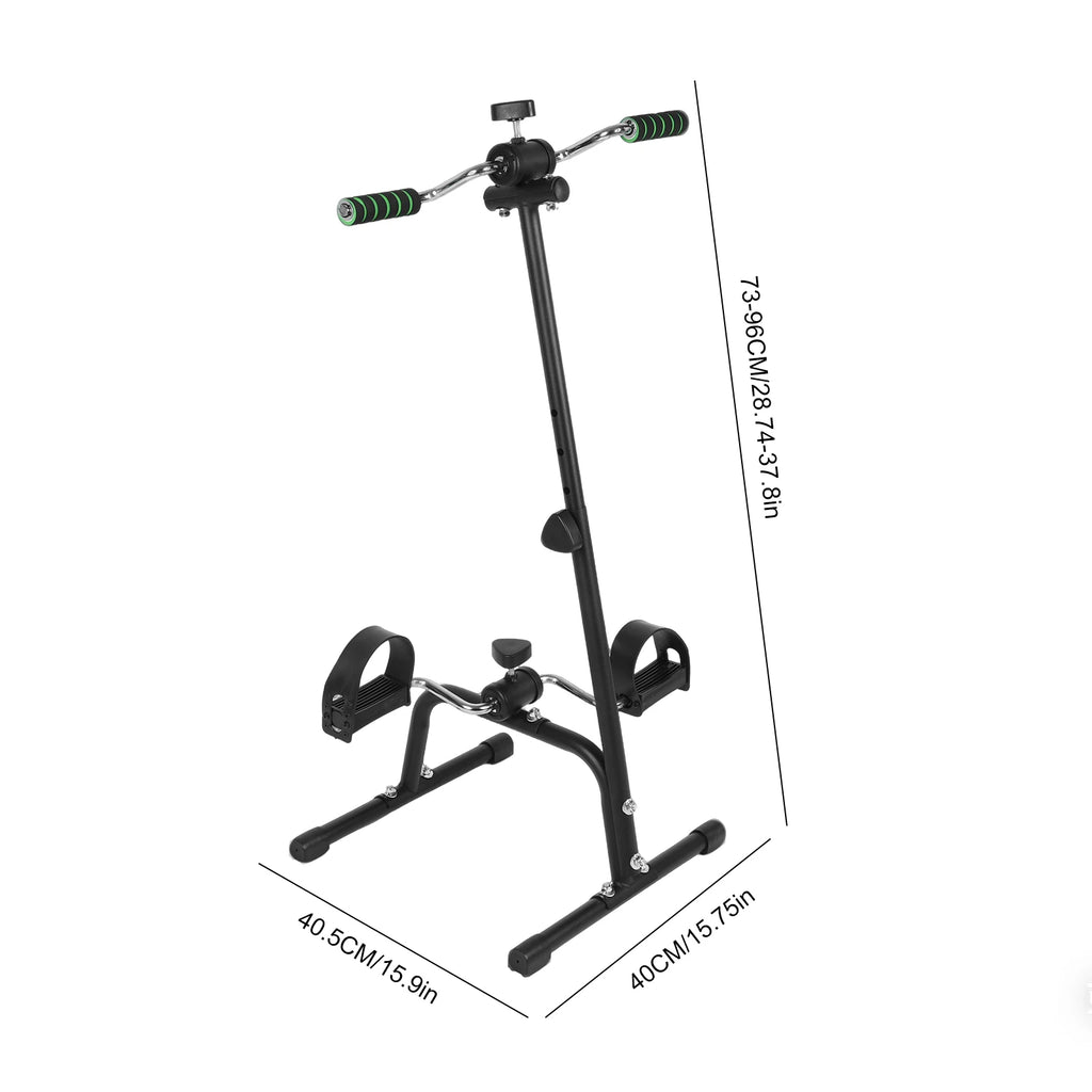 Hand Arm Leg and Knee Peddler 220 Lbs Weight Capacity Elderly Home Pedal Exercise Bike Portable for Home Gym Workout