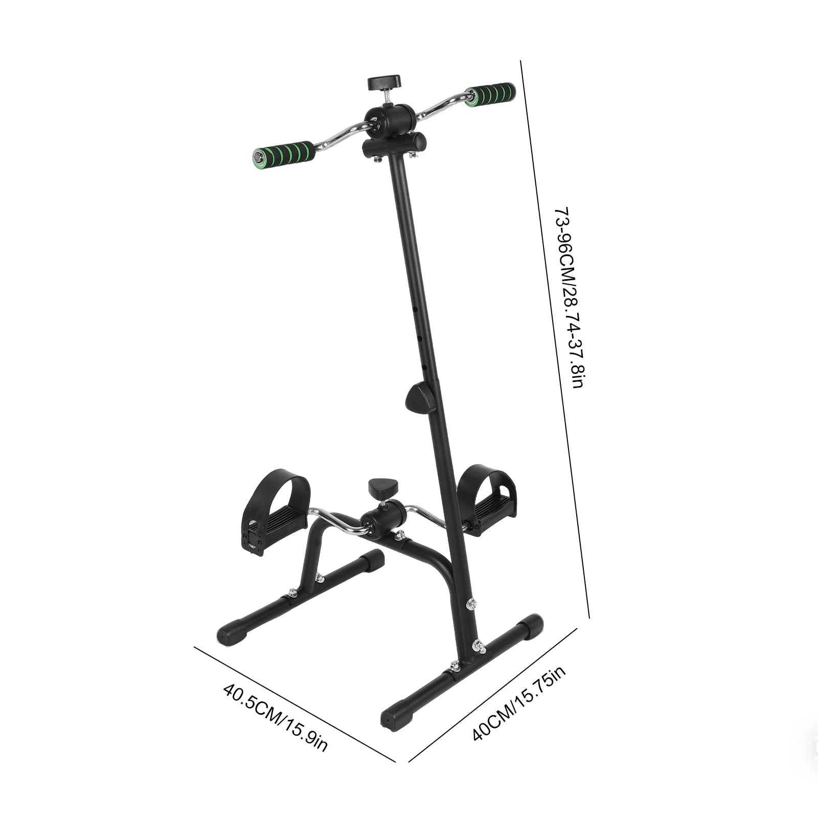 Hand Arm Leg and Knee Peddler 220 Lbs Weight Capacity Elderly Home Pedal Exercise Bike Portable for Home Gym Workout