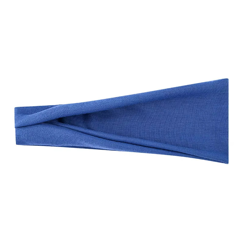 Women Headband Turban Solid Color Elastic Hair Bands Yoga Hairband Fashion Makeup Hair Hoop Vintag Headwrap Hair Accessories