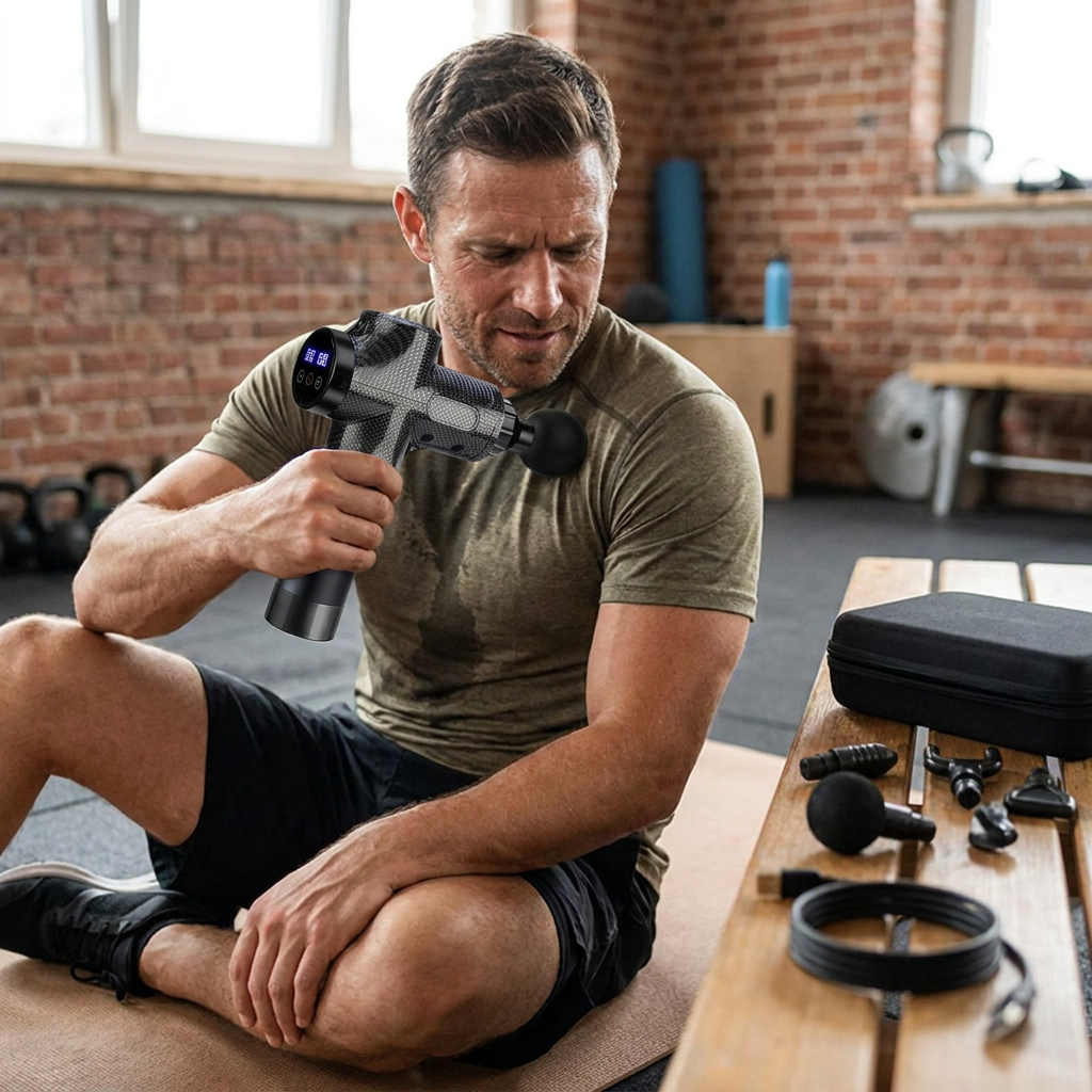 Deep Tissue Massage Gun lifestyle
