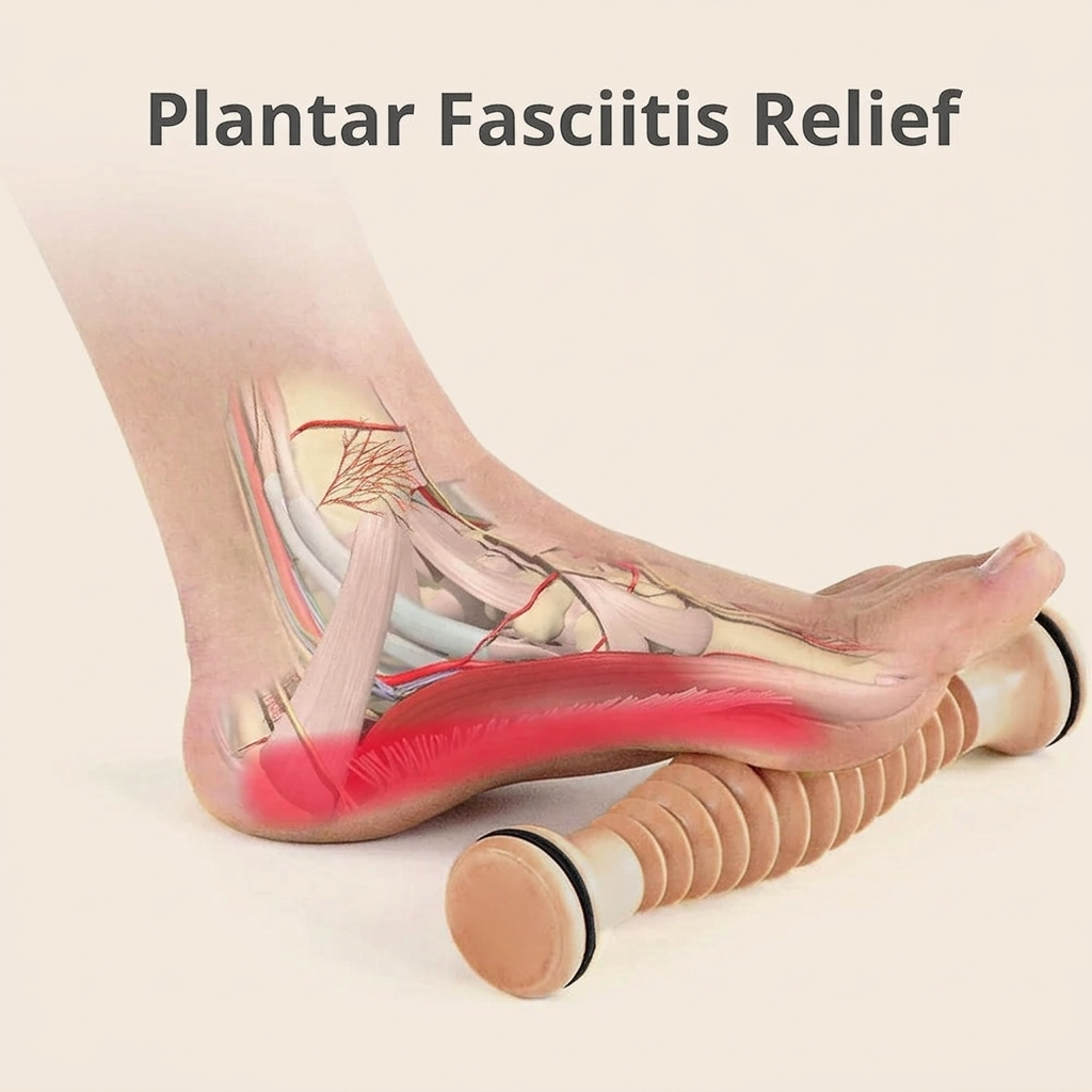 ZenPeak Wooden Foot & Body Roller