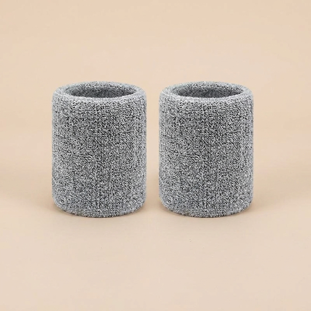 ZenPeak Terry Sweatband Wristbands (2-Pack)