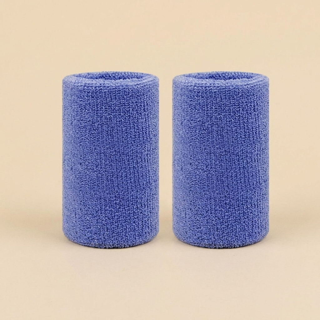 ZenPeak Terry Sweatband Wristbands (2-Pack)