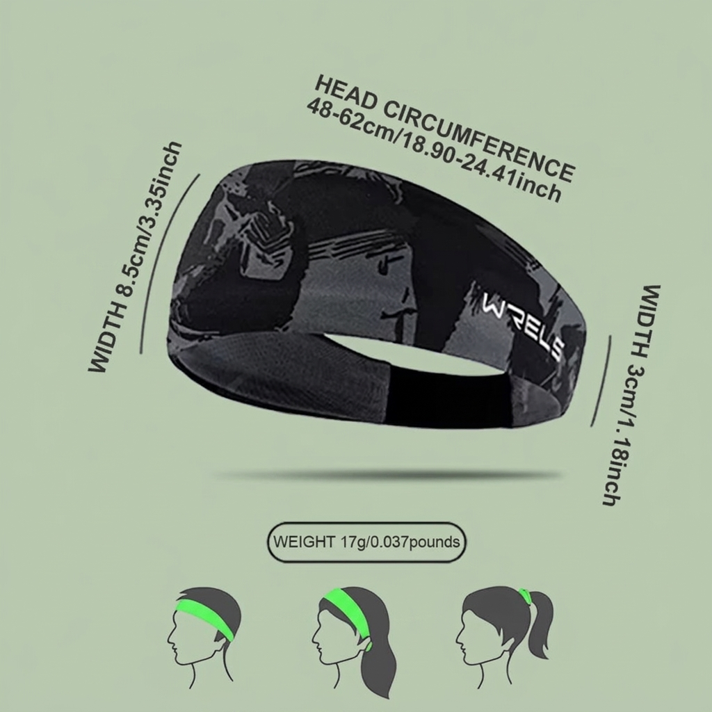 ZenPeak Sweat-Absorbing Hair Band