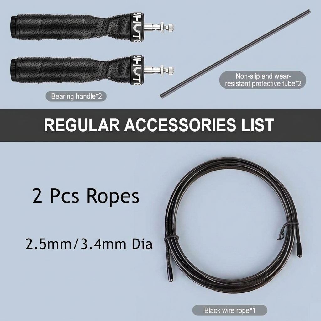 ZenPeak Weighted Speed Jump Rope